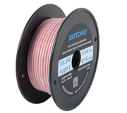 BNTECHGO 16 Gauge Silicone Wire Spool 100 ft Pink Flexible 16 AWG Stranded Tinned Copper Wire